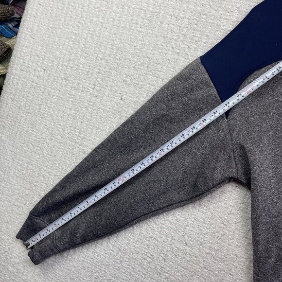 Y2K Montreal Canadiens NHL Hoodie Hockey Men L Activewear Sports Grey / Blue - Picture 9 of 14